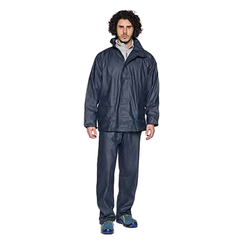 Image of Giacca e pantalone impermeabile XL blu