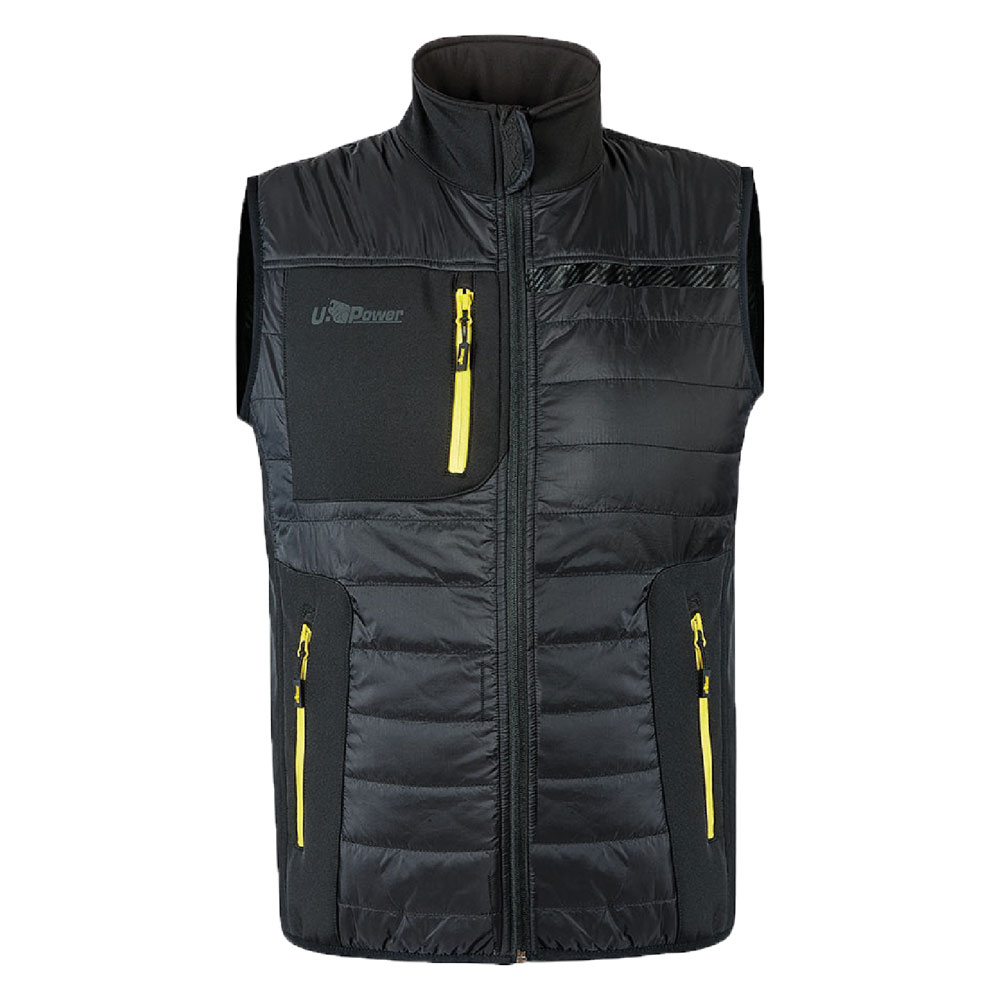 Gilet 'Wall' taglia XXL - carbonio nero
