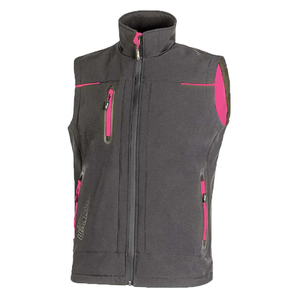 Gilet universe lady grey fucsia taglia S