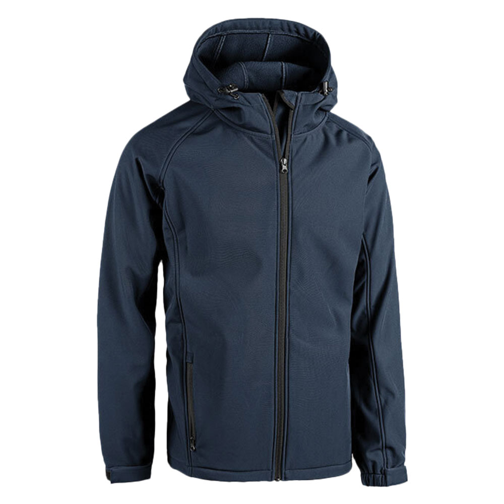 Giubbino con cappuccio rainbow M blu