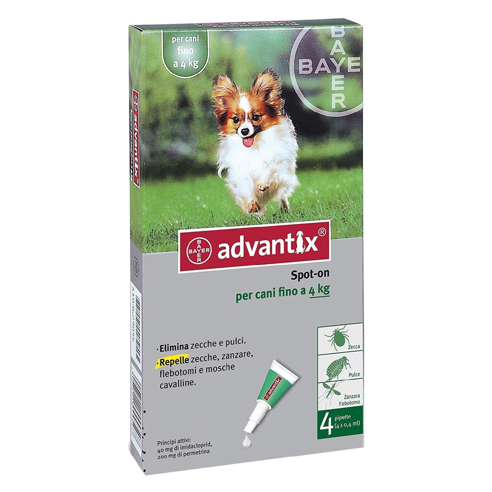 Gocce antiparassitarie per cani 25-40 kg