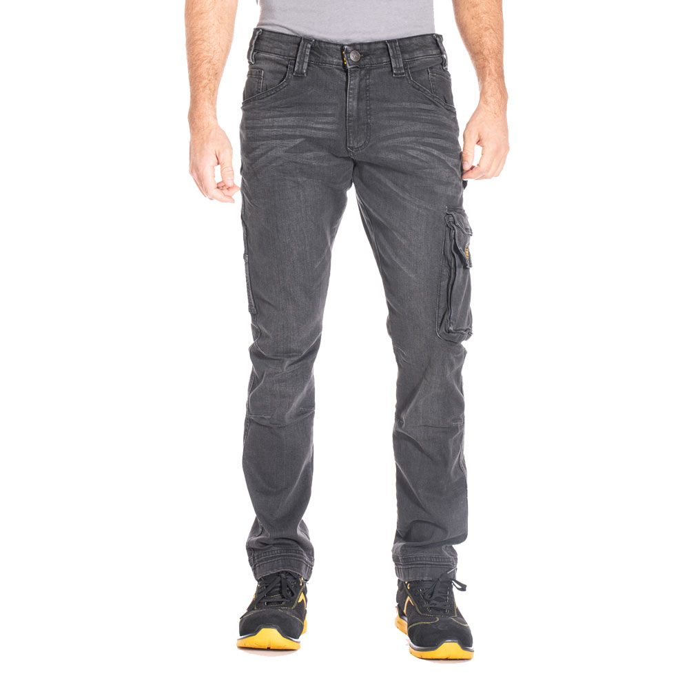 Jeans da lavoro neri taglia 48