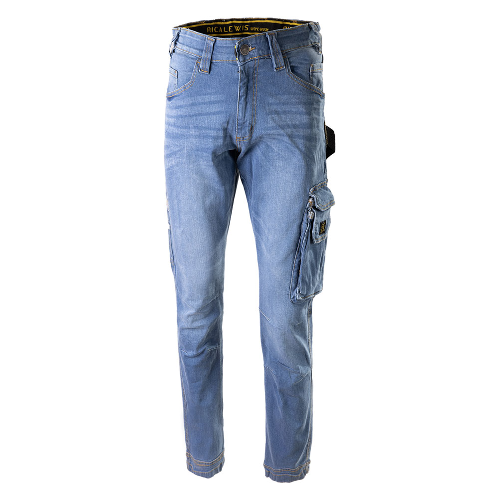 Jeans da lavoro taglia 50 blu