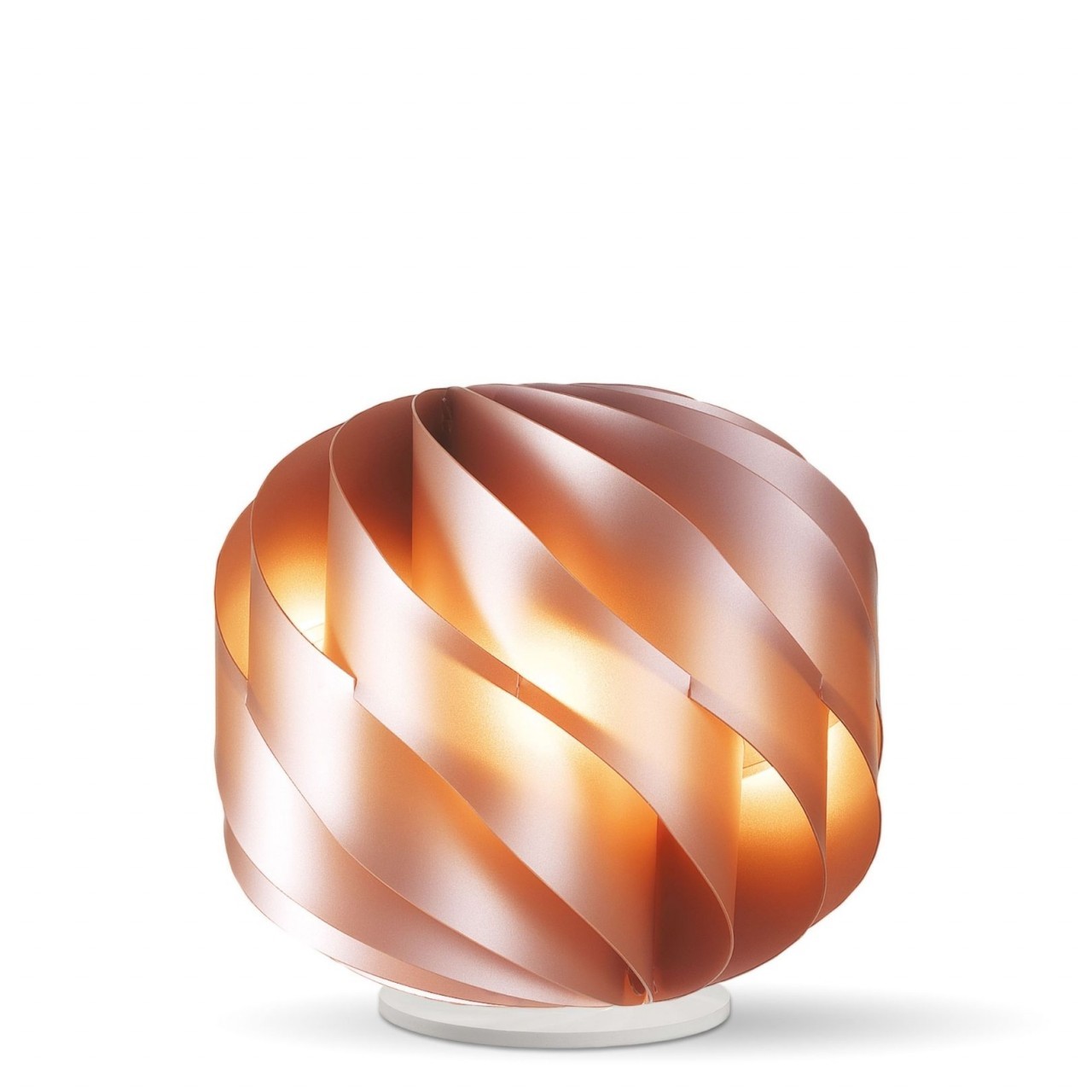 Image of Lampada da Tavolo LAP Copper in Plastica Cm. 25 x 24 h