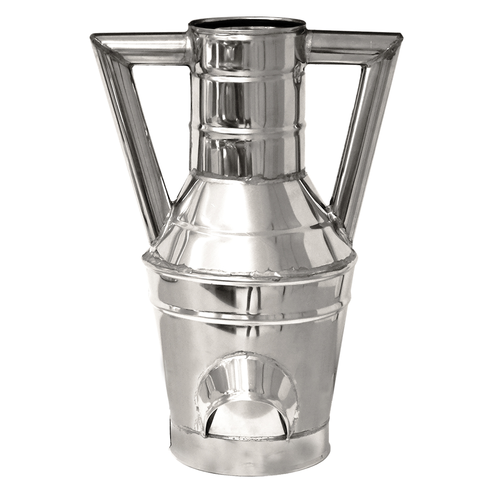 Misura travasatore 10 litri in acciaio inox