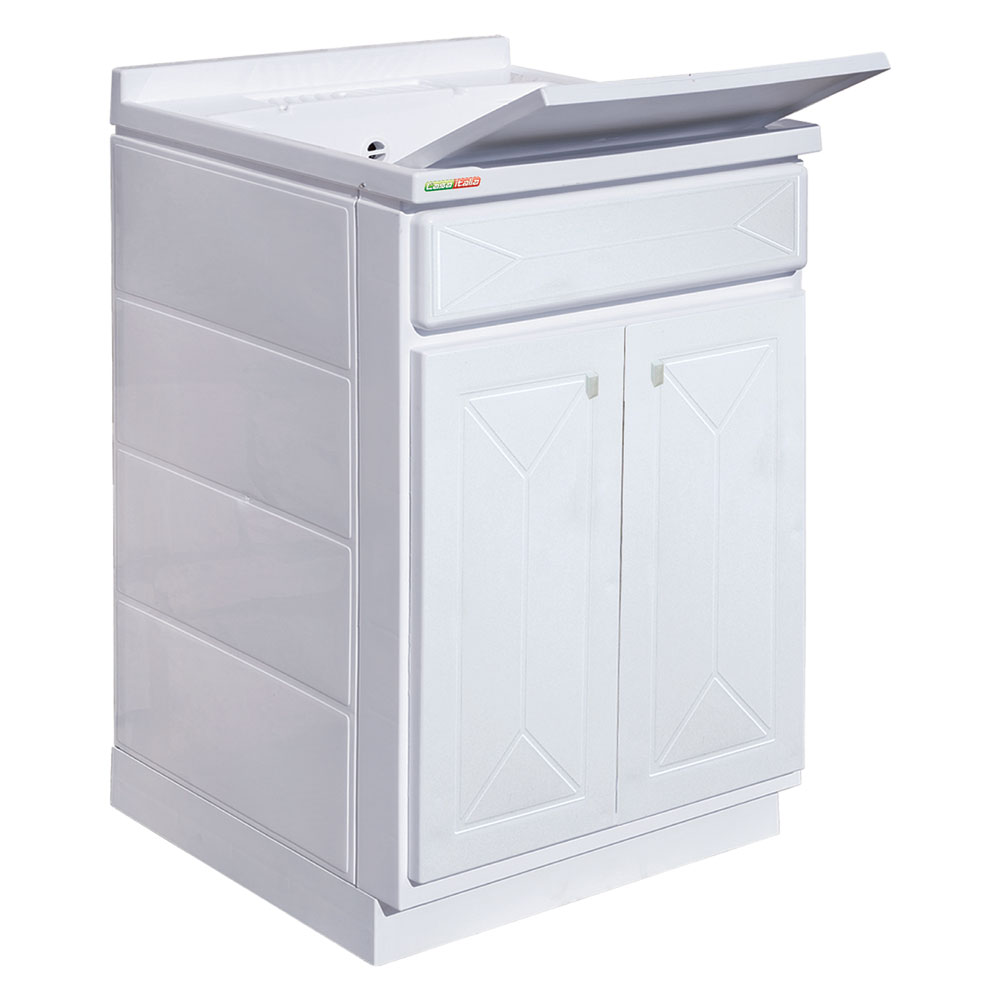 Image of Mobile Lavatoio Anta Doppia Cm 60 X 50 X H.87