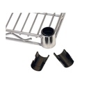 Set 4 guarnizioni piano cromo