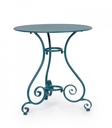 Tavolo da esterno D70 in metallo ocean