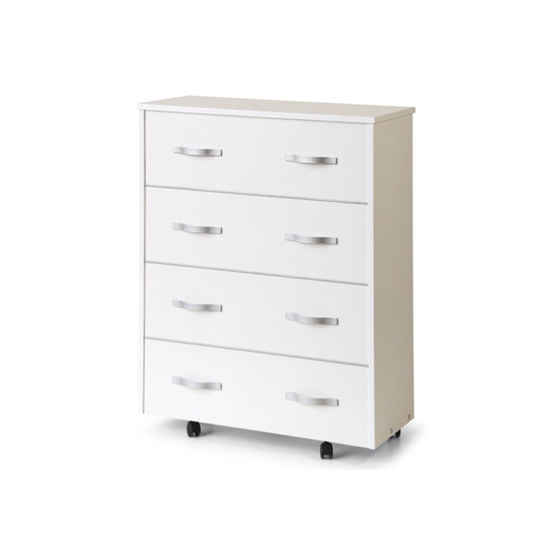 Mobile giroletto Bianco in legno nobilitato con rete a doghe 85x36xH.100 cm (copia)