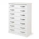 *Settimino 75 bianco  7 cassetti  (vecchio modello)
