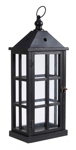 [BIZ0140758] Lanterna wood nero 55 cm h55