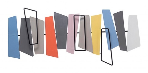 [BIZ0182315] Decorazione parete Mondrian 80.5x35 cm