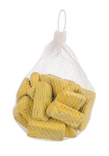 [BIZ0209582] Legnetto decorativo giallo 250g