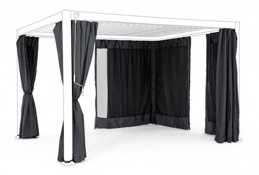 [BIZ0795778] Teli laterali per pergola 300x400 cm