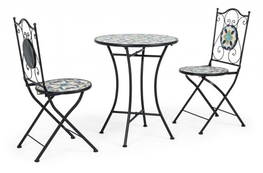 [BIZ0806167] Set tavolo e 2 sedie pieghevoli