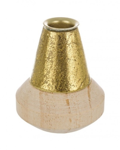 [BIZ0916676] Candela oro Natale Shine 40x10 cm