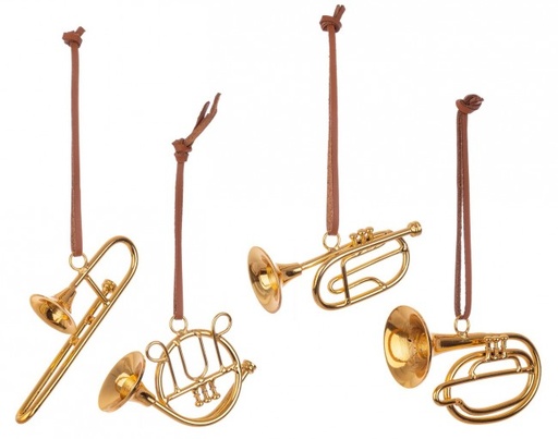 [BIZ0939660] Pendaglio musicale oro Natale