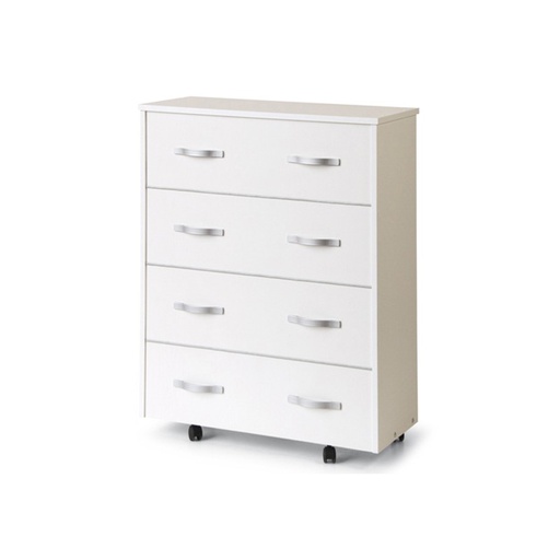 [GIROLETTOBF] Mobile giroletto Bianco in legno nobilitato con rete a doghe 85x36xH.100 cm (copia)