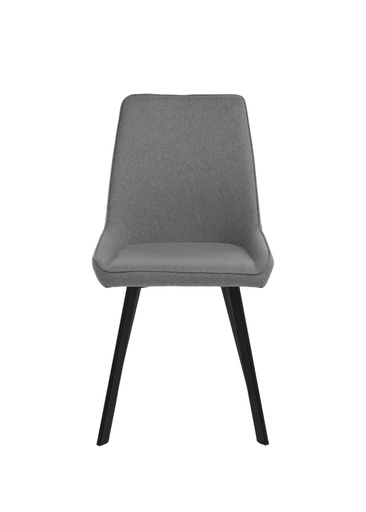 [2088720] Sedia FOX tessuto grigio scuro 48x60x87h cm