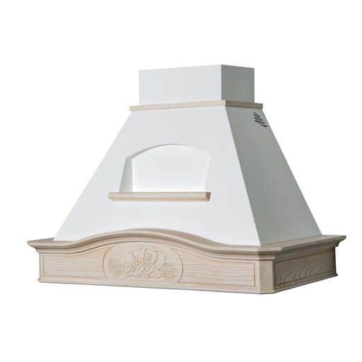 [ART327325] Cappa aspirante DESIRE/SOFIA in acciaio inox c/cornice in legno intarsio cm 60  
